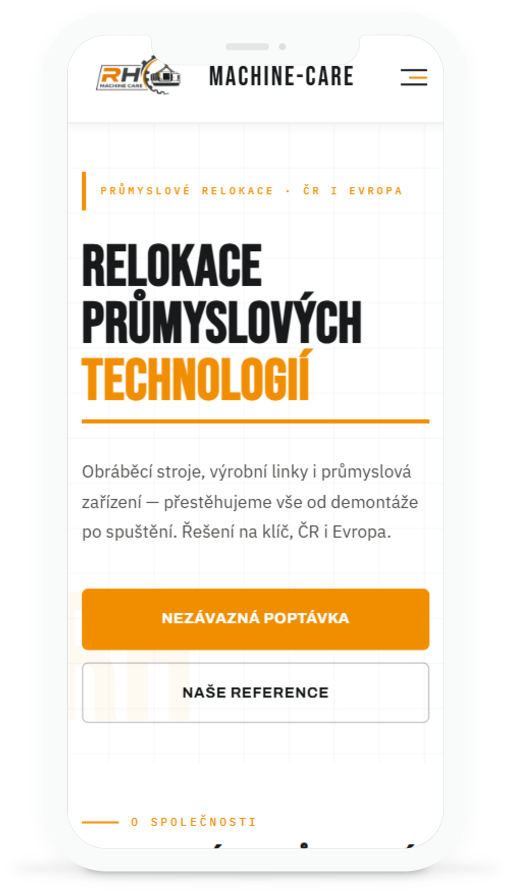 PC verze reference: Machine Care
