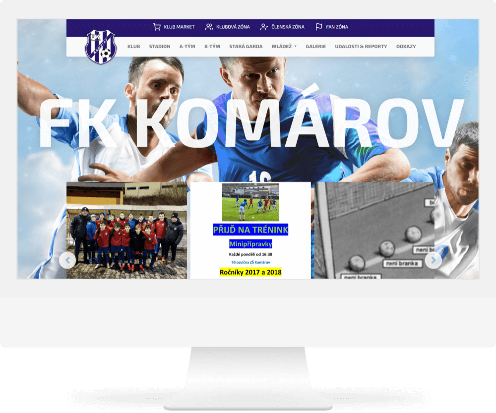 Mobilní verze reference: FK Komárov